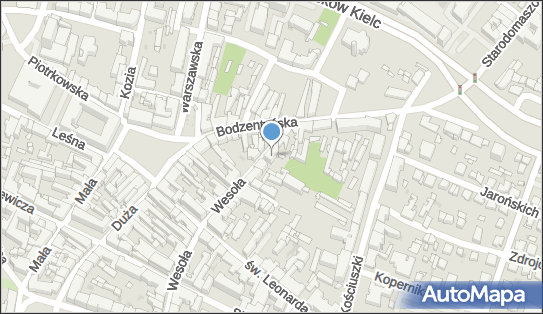 ŚRÓDMIEJSKI, Wesoła 5, Kielce 25-305 - Hotel, numer telefonu