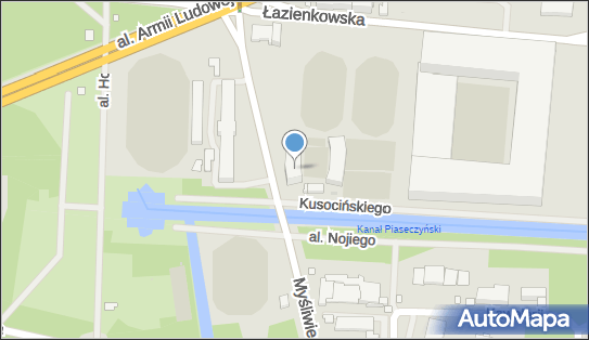 Cafe RETURN i korty Legii, Myśliwiecka 4a, Warszawa - Hotspot bezpłatny