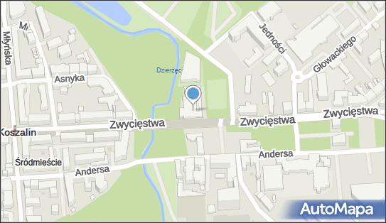 Hotspot bezpłatny, Zwycięstwa 105, Koszalin 75-001 - Hotspot bezpłatny
