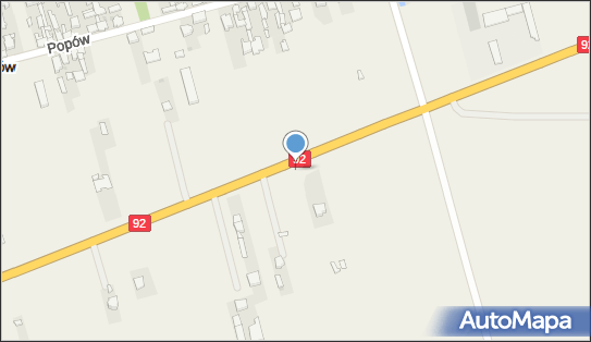 Hydrant, Popów, Popów 99-400 - Hydrant