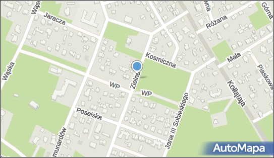 Hydrant, Zielna 14, Otwock - Hydrant