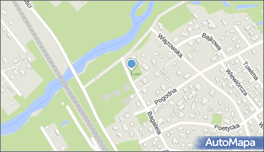 Hydrant, Bagatela 40, Otwock - Hydrant