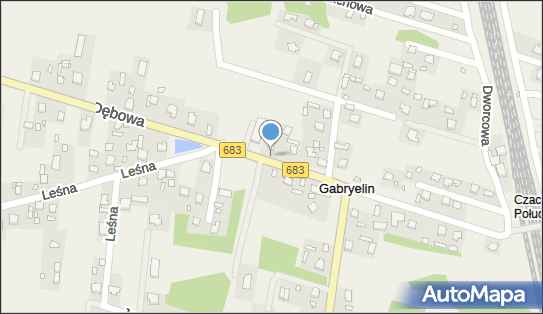 Hydrant, DW 683, Dębowa, Gabryelin - Hydrant