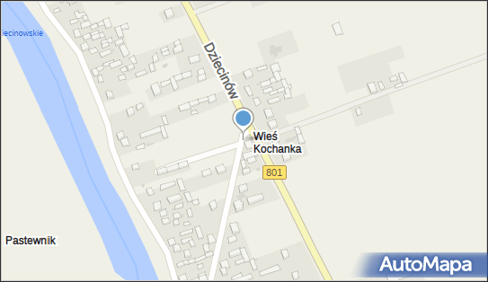 Hydrant, DW 801, Wieś Kochanka - Hydrant