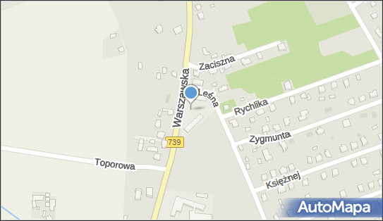 Hydrant, Warszawska739, Osieck 08-445 - Hydrant