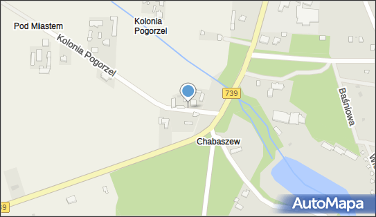 Hydrant, DW 739, Chabaszew - Hydrant