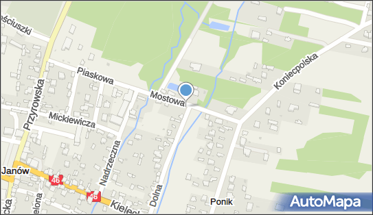 Hydrant, Dolna, Ponik 42-253 - Hydrant