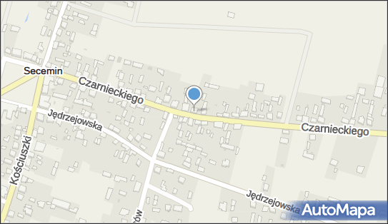 Hydrant, Czarnieckiego Stefana, hetm.786 37, Secemin 29-145 - Hydrant