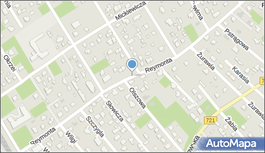 Hydrant, Reymonta 22, Józefów - Hydrant