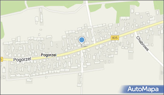 Hydrant, DW 805, Pogorzel - Hydrant