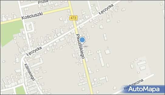 Hydrant, Piłsudskiego Józefa, marsz.473 9, Dąbie 62-660 - Hydrant