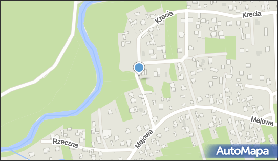 Hydrant, Krecia 8, Otwock - Hydrant