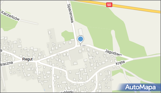 Hydrant, Jagodowa, Regut 05-430 - Hydrant