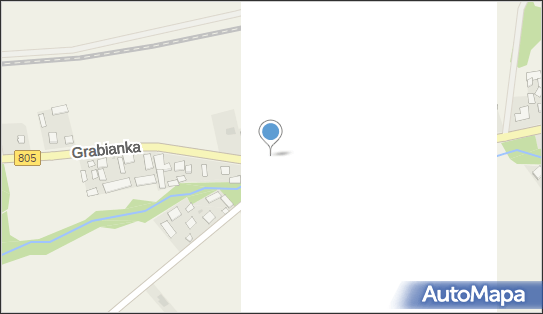 Hydrant, DW 805, Grabianka - Hydrant