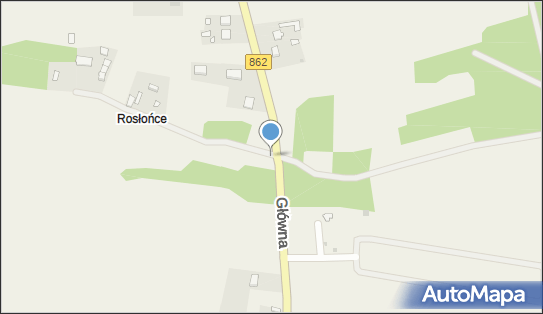 Hydrant, DW 862, Rosłońce - Hydrant