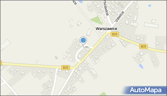 Hydrant, DW 805, Warszawice - Hydrant