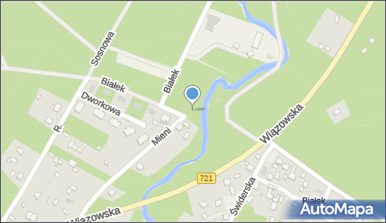 Hydrant, Mieni 12, Józefów - Hydrant