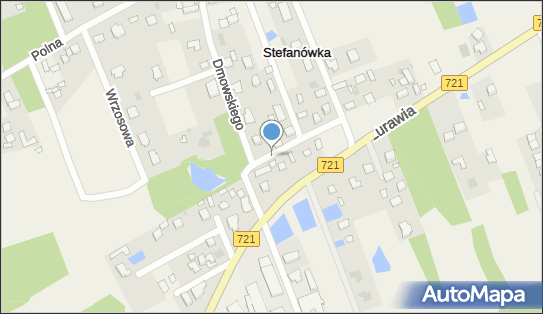 Hydrant, DW 721, Boryszewska, Wiązowna - Hydrant