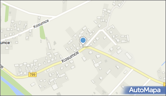 Hydrant, DW 799, Kosumce - Hydrant