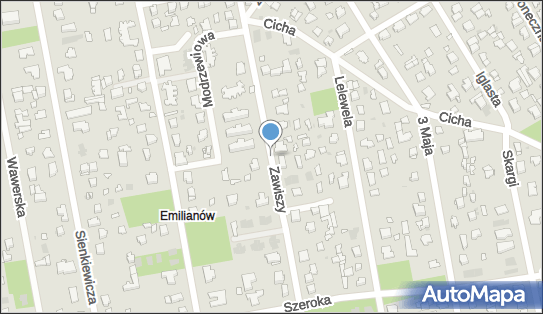 Hydrant, Zawiszy 15, Józefów - Hydrant