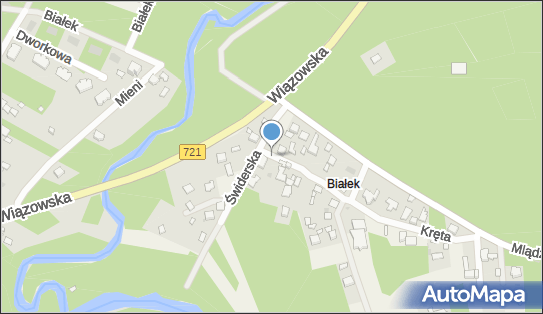 Hydrant, DW 721, Białek - Hydrant