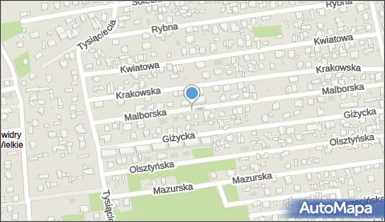 Hydrant, Malborska 23, Otwock - Hydrant