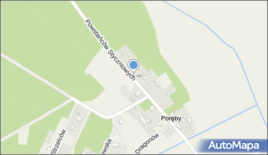 Hydrant, Poręby, Poręby 05-408 - Hydrant