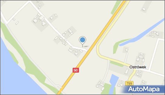 Hydrant, 50, Ostrówek - Hydrant