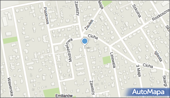 Hydrant, Zawiszy 20A, Józefów - Hydrant