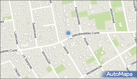 Hydrant, Marii Skłodowskiej-Curie 26, Józefów - Hydrant