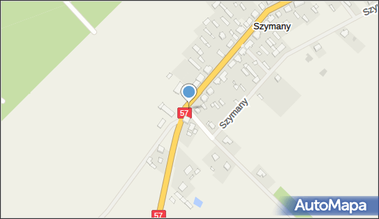 Hydrant, 57, Szymany - Hydrant