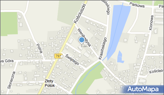 Hydrant, Krasińskiego 45, Złoty Potok 42-253 - Hydrant