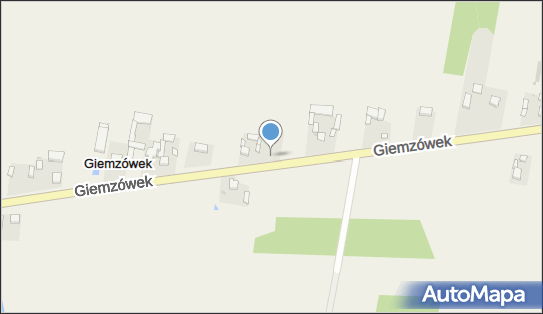 Hydrant, Giemzówek, Giemzówek 95-006 - Hydrant