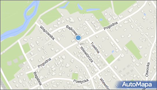 Hydrant, Pogodna 14, Otwock - Hydrant