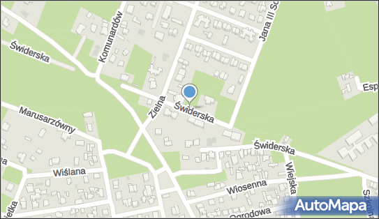 Hydrant, Zielna 25, Otwock - Hydrant