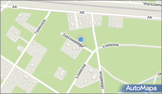 Hydrant, Łowiecka 27, Otwock - Hydrant