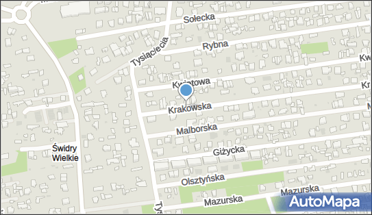 Hydrant, Krakowska 52, Otwock - Hydrant