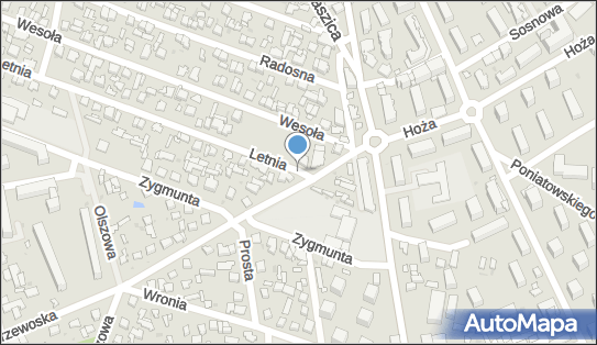 Hydrant, Letnia 2, Otwock - Hydrant