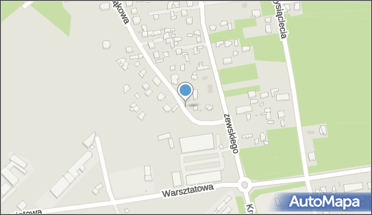 Hydrant, Łąkowa 1, Otwock - Hydrant