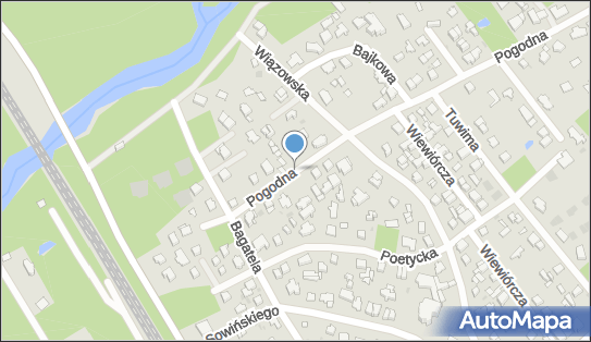 Hydrant, Pogodna 8, Otwock - Hydrant