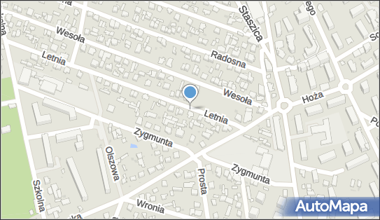 Hydrant, Letnia 5, Otwock - Hydrant