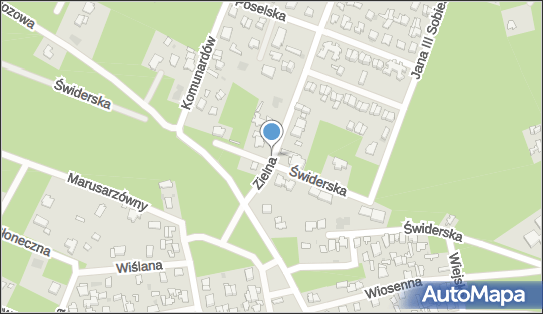 Hydrant, Zielna 30, Otwock - Hydrant