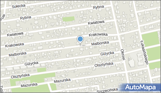 Hydrant, Malborska 16, Otwock - Hydrant