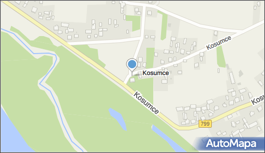 Hydrant, DW 799, Kosumce - Hydrant