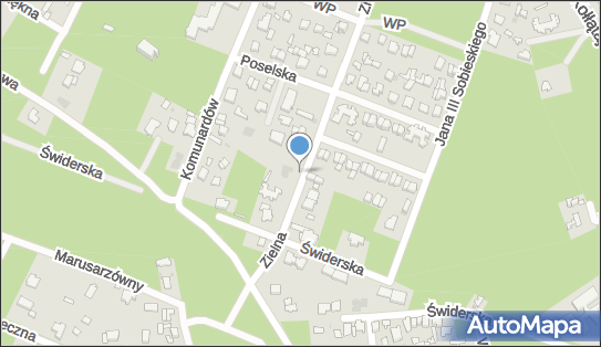 Hydrant, Zielna 26, Otwock - Hydrant