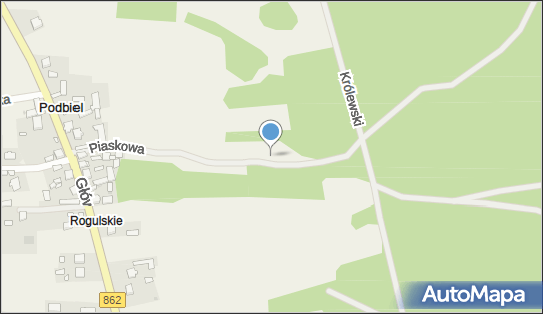 Hydrant, Piaskowa, Podbiel 05-430 - Hydrant