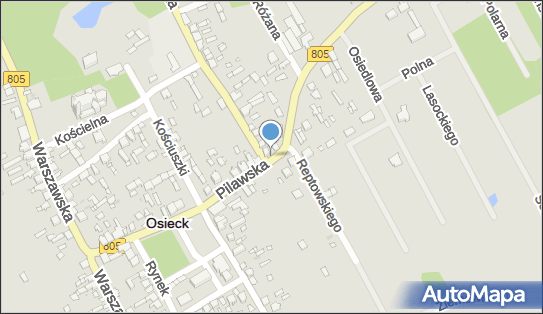 Hydrant, Pilawska805, Osieck 08-445 - Hydrant