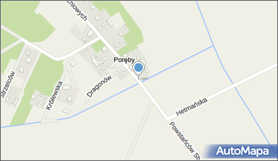 Hydrant, Poręby, Poręby 05-408 - Hydrant