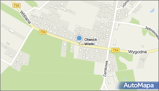 Hydrant, DW 734, Otwock Wielki - Hydrant