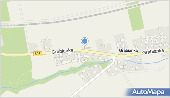 Hydrant, DW 805, Grabianka - Hydrant